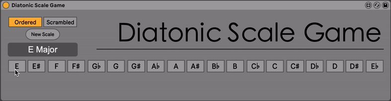Diatonic Scale Game Action gif